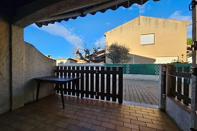 Strandapartment mit Außenbereich