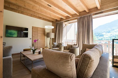 Schönes Chalet mit Kamin in Megève