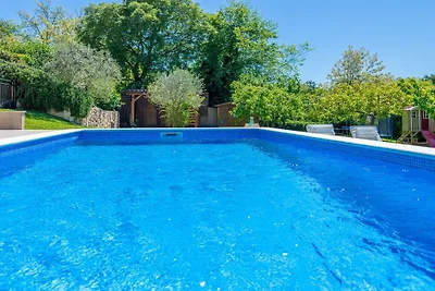 Villa in Kršan mit Schwimmbecken
