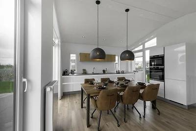 Chalet moderno con vista libera, in Zelanda