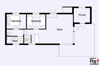 Ferienhaus in Lökken in Meeresnähe