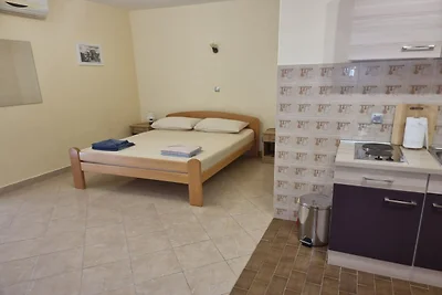 Apartments Željka - Studio Apartment with Ter...