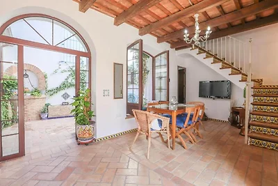 Wohnung in Peñaflor mit charmantem Patio