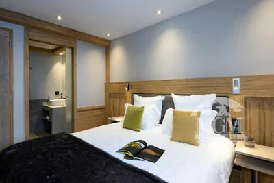 Apartment in Les Houches mit Blick auf den Mo...