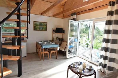 Ferienhaus mit Sauna in Seenהhe
