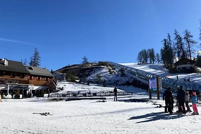 Apartment mit Blick auf die Piste für 7...