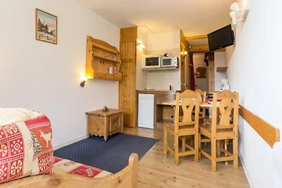 Apartment in Villards mit Blick auf das Tal