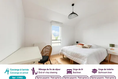 Apartment in der Nähe der Strände von Rouvran...