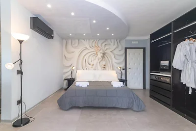 Apartment mit Meerblick, Whirlpool und Balkon