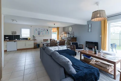 Eénlaags huis aan de kust van Bretagne