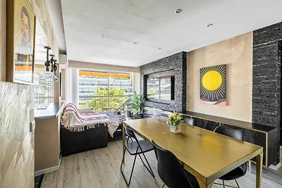 Modernes Apt. 1 Schlafzimmer/4 Personen mit g...