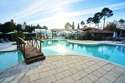 Wohnung am See Parentis mit Pools