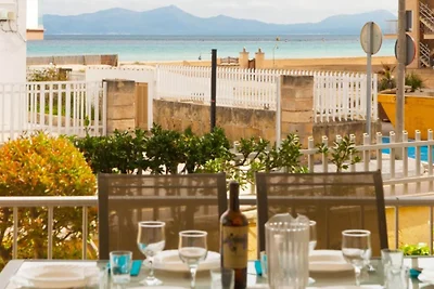 Perfetto ingresso alla spiaggia di Maiorca