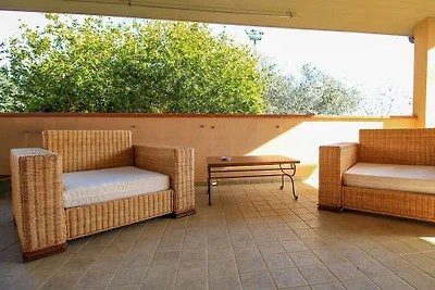 Hütte in Rispescia mit Terrasse