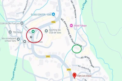 Chalet in Vars in der Nähe von Skipisten und...