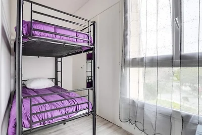 Ferienwohnung für 4 Personen – Strand 250 m e...