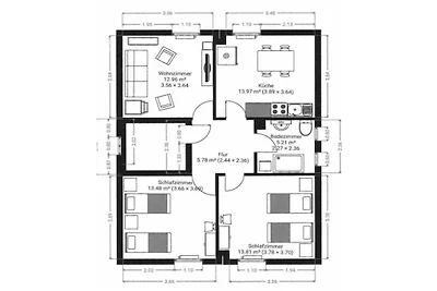 Ferienwohnung mit 1 Schlafzimmer