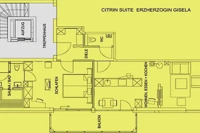Citrin-Suite ERZHERZOGIN GISELA
