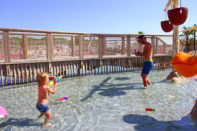 Casa mobile a Sérignan con grande piscina