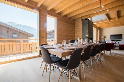 Mooi chalet met open haard in Megève