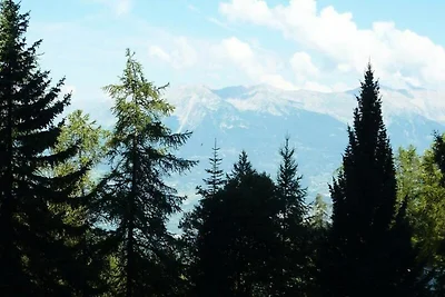 Ferienhaus in Alpen mit Talblick