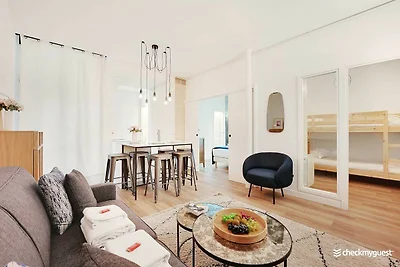 Modern appartement - 2BR/6P -...