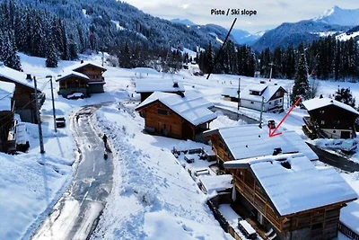 Chalet in Gibannaz mit Ski-In/Ski-Out