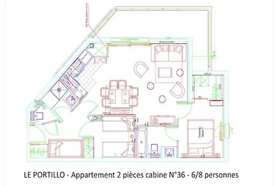 2 Zimmer für 8 Personen