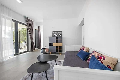 Moderne Wohnung, 300 m vom Strand entfernt