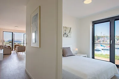Wohnung in Kamperland mit Hafenblick