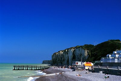 Normandie Veules-les-Roses, rijtjeshuis-voorh...