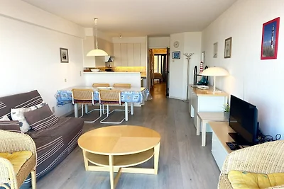 Appartement in Nieuwpoort met zeezicht