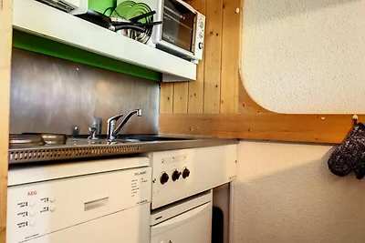 Apartment in Villards mit Blick auf das Tal