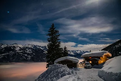 Gemütliche Hütte mit tollem Ausblick