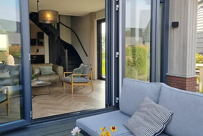 Wasservilla in Balk mit eigenem Steg