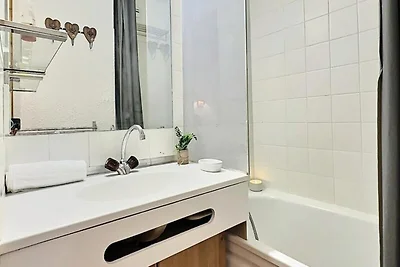 Wohnung in Tignes mit Seeblick