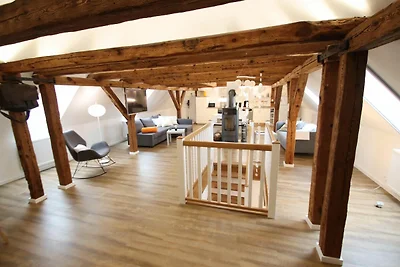 Charmante Ferienwohnung mit Kamin in Zarchlin