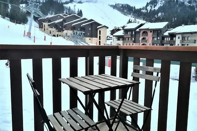 Apartment in Valmorel mit Zugang zur Piste