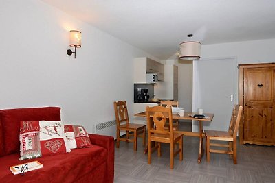 Verzorgd appartement in houten stijl in Vars