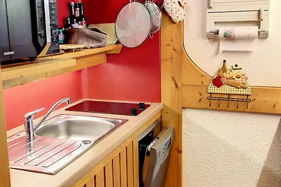 Apartment in Villards mit Blick auf das Tal