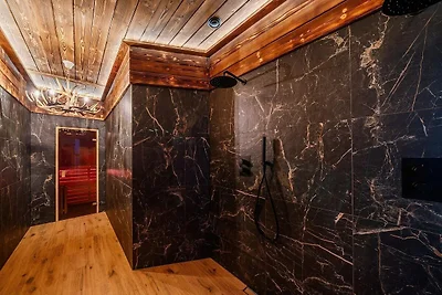 Ferienhaus im Highland-Stil, Sauna, Whirlpool