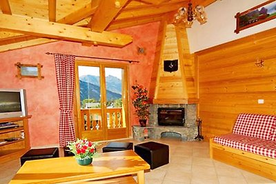 Modernes Chalet mit Balkon