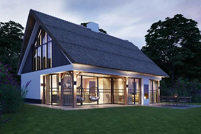Luxuriöse Villa mit Sauna in Strandnähe