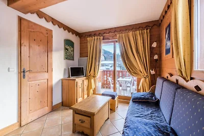 Chalet in Carroz mit Sauna und Bergblick