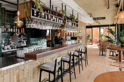 Lodge con finestra sul tetto sul Brielse Meer