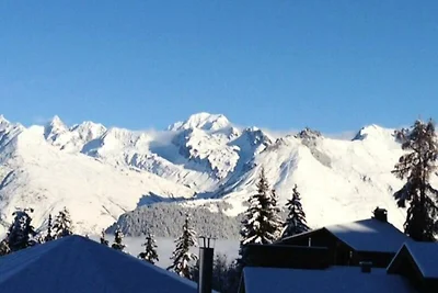 Chalet mit Blick auf den Mont Blanc,...