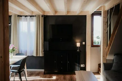 Chalet a Embrun con vista sul lago e spa