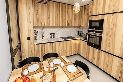 Apartment in Les Arcs mit Spa und Blick auf d...