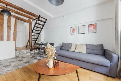 Gezellig appartement - 1BR/4P - Place des...
