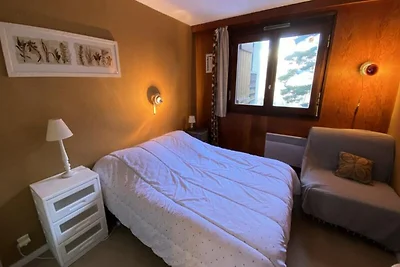 Apartment in Pra-Loup mit Bergblick